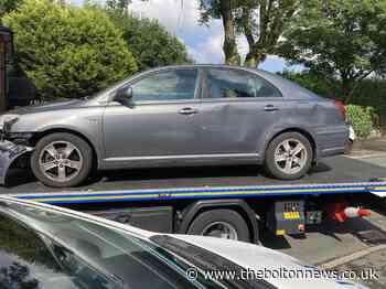 Bolton police seize car on Victory Street in Little Lever - The Bolton News