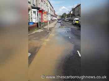 Burst water main causes road closure in Scarborough - The Scarborough News