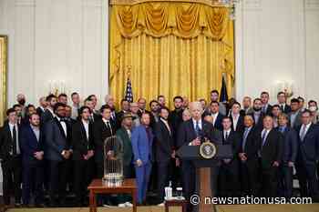 Dodgers Visit White House, Meet President Biden, VP Harris - News Nation USA