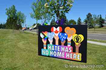 Spruce Grove shows their PRIDE - Leduc Representative