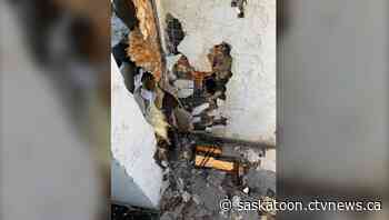 'Improper disposal of smoking material' starts fire on Saskatoon apartment balcony: fire department - CTV News Saskatoon