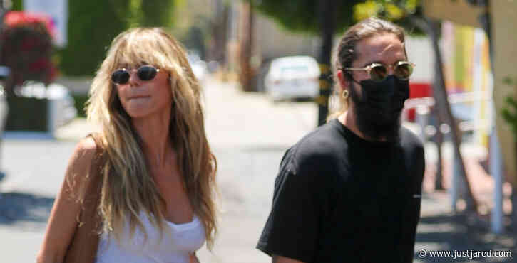 Heidi Klum & Husband Tom Kaulitz Grab Lunch with Her Kids in L.A.