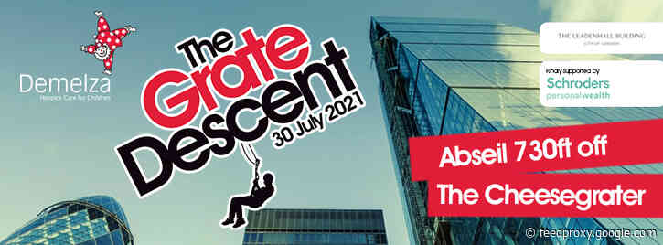 A chance to abseil off the Cheesegrater skyscraper