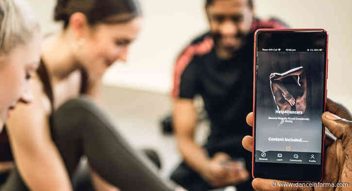 Brand new app Help4Dancers has launched to help dancers with physical and mental well-being