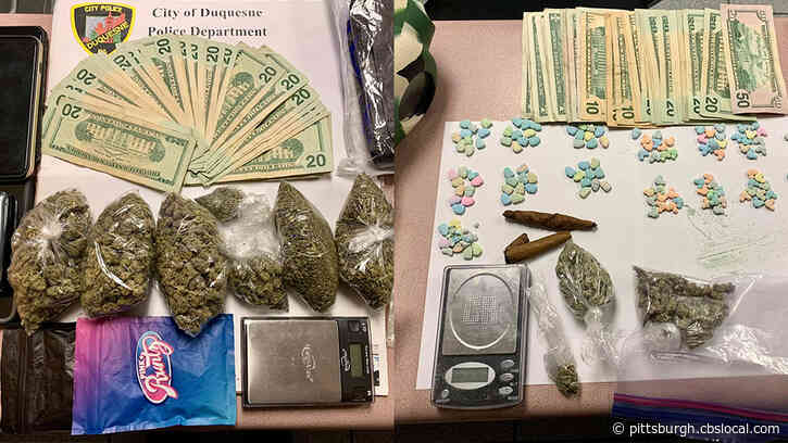 Duquesne Police Seize Drugs, Cash During Traffic Stops