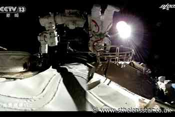 Chinese astronauts make first space walk outside new station - St Helens Star