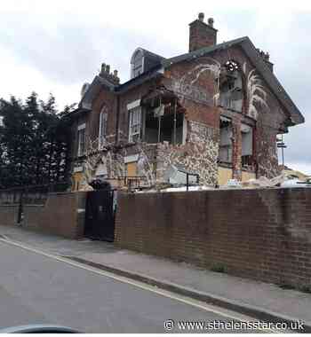 Fire involving pile of rubbish near former Wheatsheaf, Sutton - St Helens Star