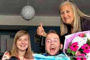 Mama en zus starten inzamelactie: “Glenn zit gevangen in zijn lichaam, maar wil vooruit” - Het Nieuwsblad
