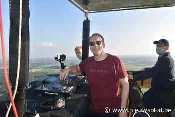 DJ speelt set met alleen maar Belgische nummers vanuit luchtballon: “De sector een hart onder de riem steken”
