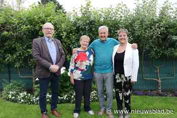 Diamanten koppel ontvangt burgemeester