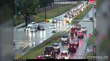 Roads return to normal after flash floods play havoc with Calgary traffic in Friday thunderstorms - CTV Toronto