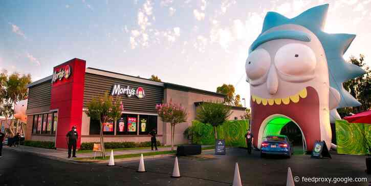 Wendy's launched a popup 'Rick and Morty'-themed restaurant - see inside