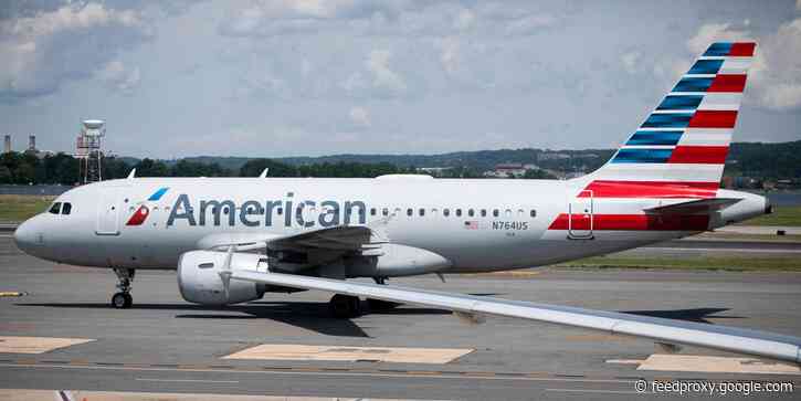 American Airlines passenger arrested after jumping from an emergency exit after a 30-minute delay in disembarking
