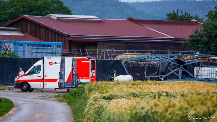 Heuballen erschlägt Jungen bei Bad Boll: Neunjähriger schwebt in Lebensgefahr - SWP