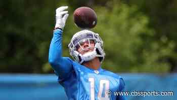 Lions' Amon-Ra St. Brown on his chemistry with Jared Goff, being a rookie, playing for Dan Campbell and more