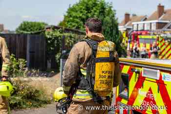 Police investigate 'suspicious' fire in Swanscombe