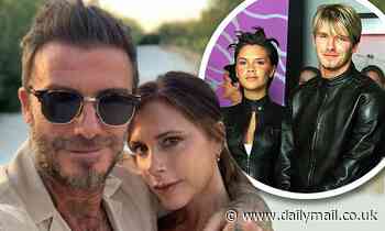 David and Victoria Beckham mark 22nd wedding anniversary with matching throwbacks