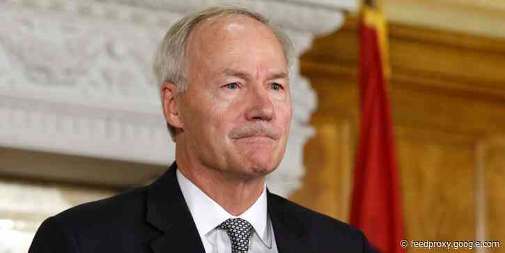 Arkansas governor says that fellow GOP Gov. Kristi Noem set 'a bad precedent' in using private funds to send National Guard to US-Mexico border