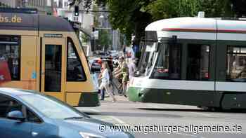 Unfall: Straßenbahn erfasst in Augsburg eine Fußgängerin - Augsburger Allgemeine