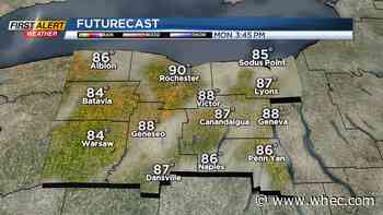 First Alert Weather: Great night for fireworks, hot tomorrow