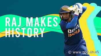 England Women v India Women: Record-breaker Raj leads India to victory