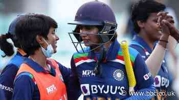 England v India: Mithali Raj leads India to tense four-wicket win in third ODI