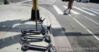 Electric scooters hit streets in Brooklyn Park; other north metro suburbs weighing them