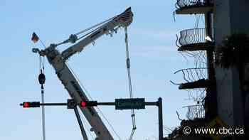 Collapsed Florida condo tower to be fully demolished overnight