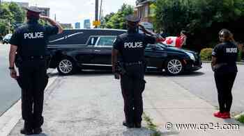 Body of Toronto police officer killed on duty to be escorted to funeral home Sunday - CP24 Toronto's Breaking News