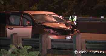 Pedestrian dead after being hit by vehicle on DVP near downtown Toronto, police say - Global News