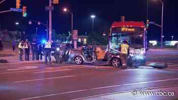 Man, 23, dead following collision with TTC bus