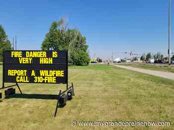 Grande Prairie Forest Area wildfire danger now very high - My Grande Prairie Now
