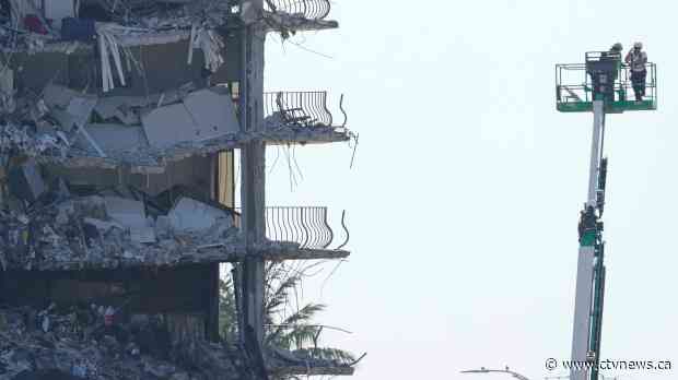 Demolition of condominium set; rescue work to resume after