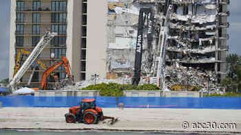 Florida collapse condo demolition set as crews finish drilling; death toll at 24 | LIVE LOOK