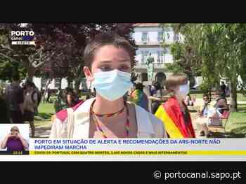 Situação de Alerta no Porto não 'travou' a "Marcha do Orgulho" - Porto Canal