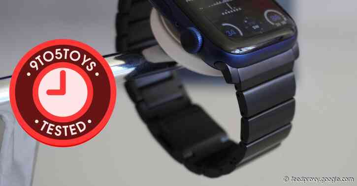 Tested: Nomad Titanium Apple Watch Band delivers premium stylings for less