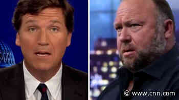 CNN's Stelter: Tucker Carlson is sounding a lot like Alex Jones