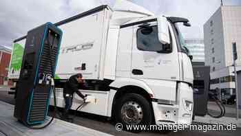 Elektro-Lkw: Daimler, Volvo, Traton planen gemeinsames Ladenetz