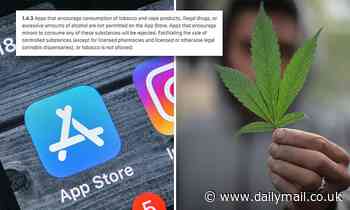 Apple app store tweak allows in-app sales of weed from licensed pharmacies and licensed dispensaries