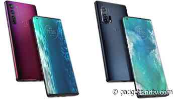 Motorola Edge 20, Motorola Edge 20 Lite, Motorola Edge 20 Pro Monikers Tipped; July Launch Expected