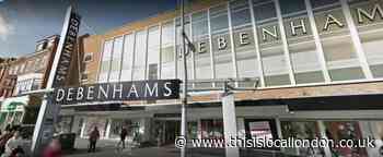 Former Debenhams store in Harrow is now on the market