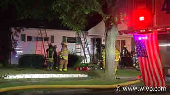 Overnight fire damages home in Lancaster