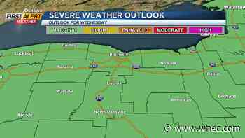 First Alert Weather: Hot &amp; humid to start the week with storms by the middle of the week