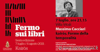 "Fermo sui Libri", apertura il 7 luglio a Villa Vitali con Massimo Cacciari - CorriereNews