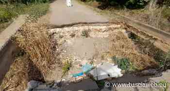 "Crollo del ponticello di Grottelle, da ottobre ancora tutto fermo" - Tuscia Web