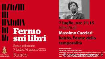 Fermo sui libri: apertura con Massimo Cacciari a Villa Vitali - Vivere Fermo