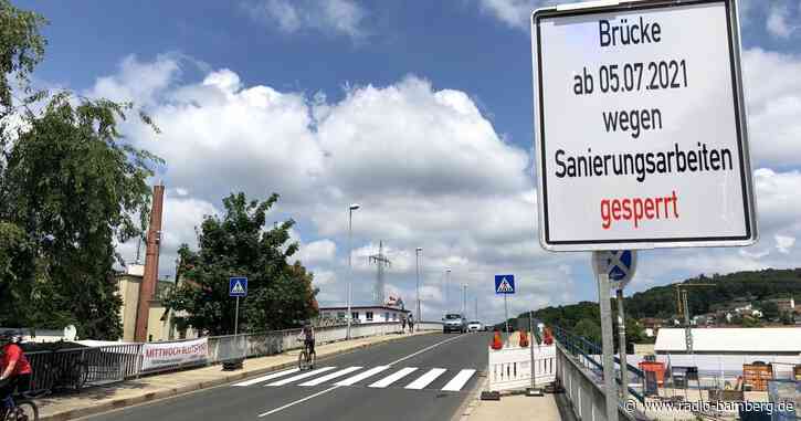 Piastenbrücke in Forchheim gesperrt!