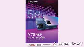 Vivo Y72 5G India Launch on July 15, Specifications to Include 8GB RAM, 90Hz Display: Report