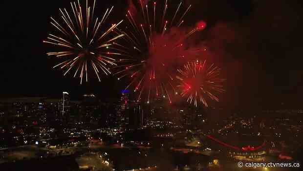 Calgary Stampede fireworks to illuminate the sky over Edmonton, Lethbridge and Red Deer