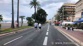 PHOTOS - Drôle d'atmosphère à Nice sur la promenade des Anglais piétonnisée - France Bleu